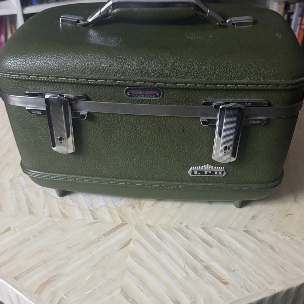American Tourister Olive Green Travel Case
